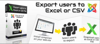 Export users to Excel or CSV file Basic